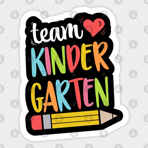 team kinder garten Sticker by busines_night